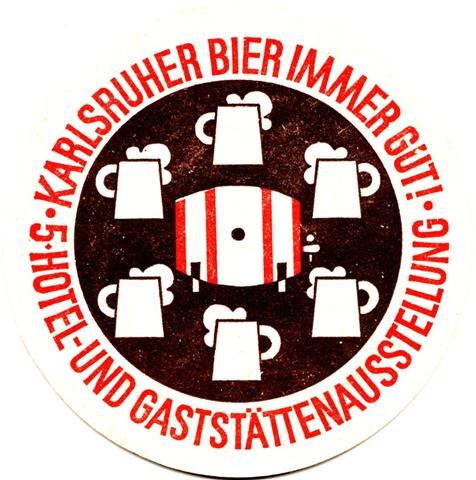 karlsruhe ka-bw hatz moni gemein 2b (rund215-karlsruher bier-schwarzrot)